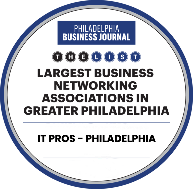 Philadelphia Business Journal Award — Largest Business Networking Association in Greater Philadelphia