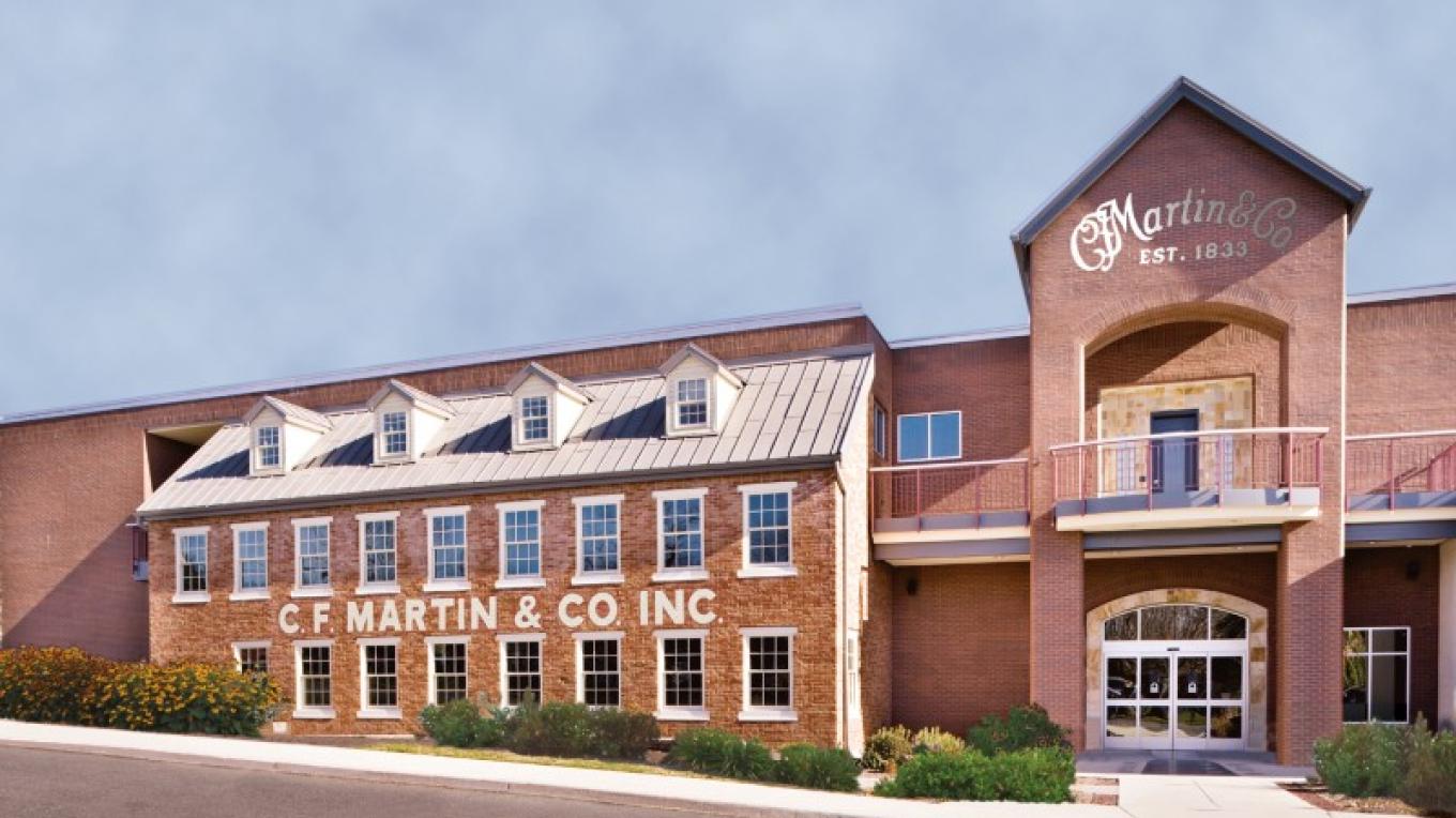 C.F. Martin & Co. headquarters in Nazareth, PA